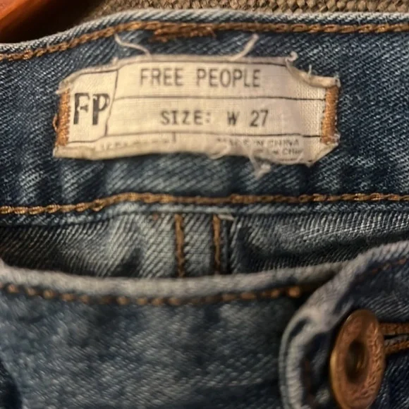 Free People Jean Shorts - Picture 7 of 7
